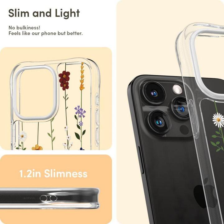 Image du produit Cyrill Cecile iPhone 15 Pro Max 6.7" flower garden ACS06625 (Apple iPhone 15 Pro Max)