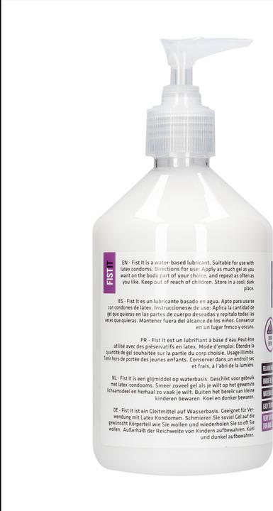 Actual product image Pharmquests Fist It - Anal Relaxer - 500 ml - Pump (500 ml)