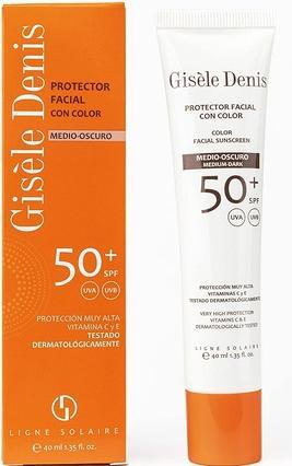 Gisele Denis Gisèle Denis Color Facial Sunscreen Spf50+ Medium/Dark 40ml (Sonnencreme, SPF 50+, 40 ml, 150 g)
