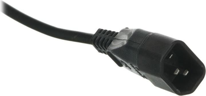 Produktbild Activejet COMBO-IEC-3G/1.5M ext Verlängerungskabel 1 5 m 3 AC-Ausgänge Indoor Schwarz (3 x, CEE 7/5, 1.50 m)