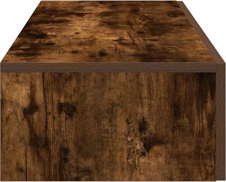 Produktbild VidaXL Wandregal mit Schubladen Räuchereiche 100x36x19cm Holzwerkstoff