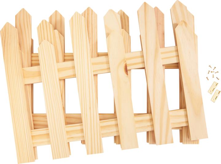 Actual product image VBS Decorative wooden fence, pine wood, approx. 160 x 30 cm (160 x 30 cm)
