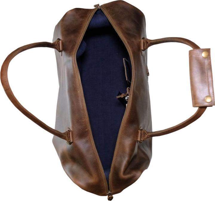 Actual product image Buckle & Seam Leather Weekender Linwood Brown / (37 l, Hand luggage (up to 50 litres))