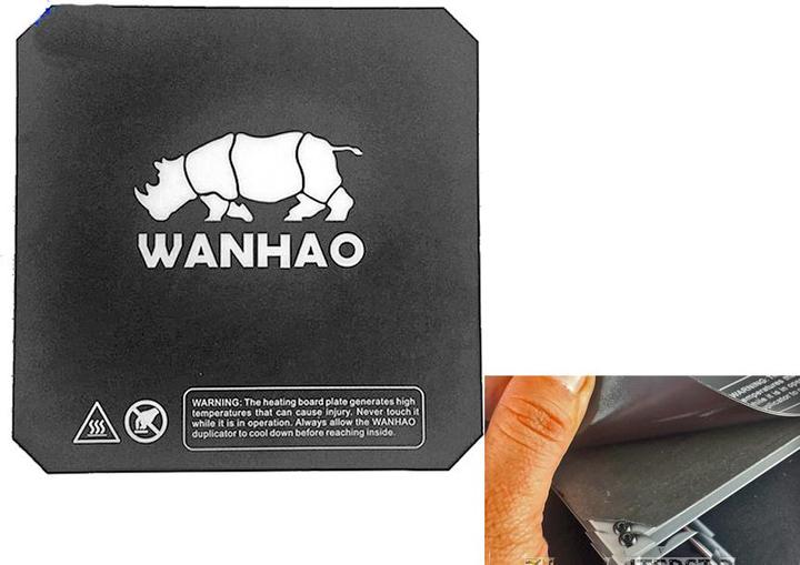 Image du produit Wanhao film magnétique adhésif D9 Mark II 325mm x 325mm