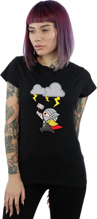 Immagine prodotto Kawaii Thor God Of Thunder Maglietta Donna (S)