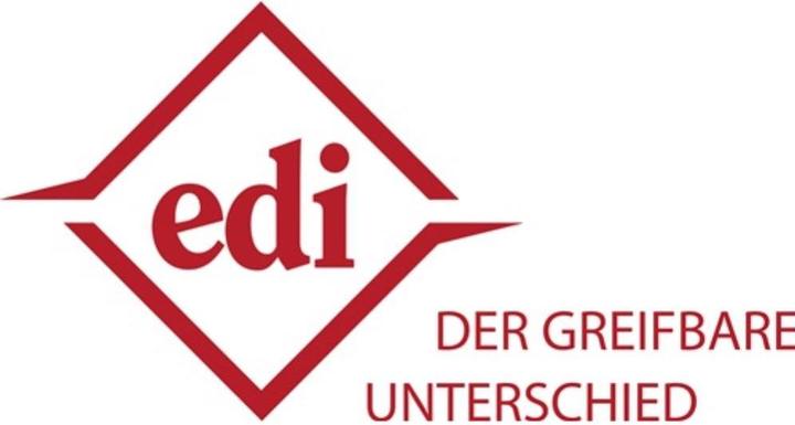 Produktbild EDI Hausnummer Ziffer 1 Edelstahl matt 150 mm Breite 70 mm