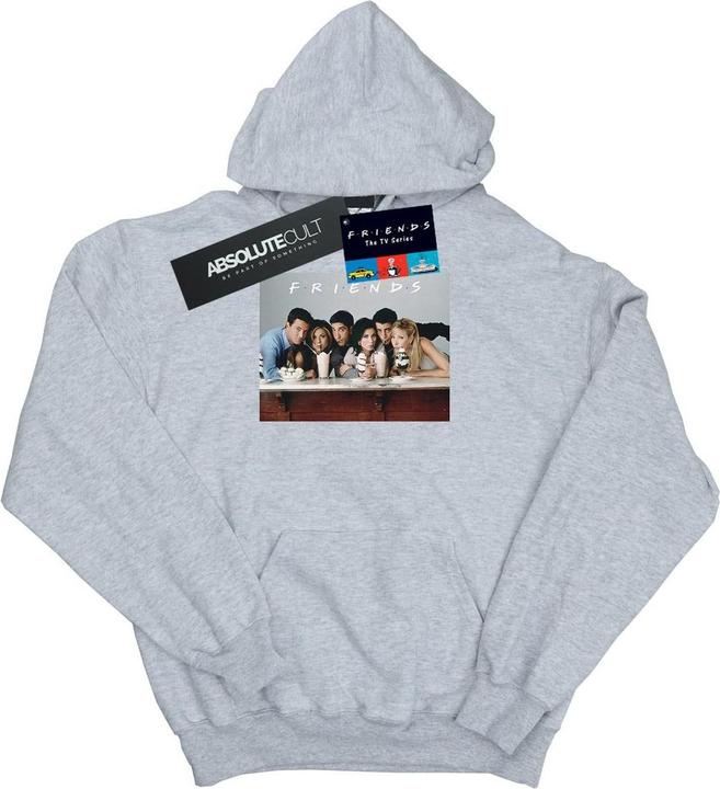 Actual product image Friends Mens Group Photo Milkshakes Hoodie (S)