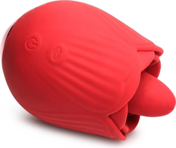 Image du produit Frisky BLOOMGASM - French Rose Stimulateur Léchage et Vibration - Rouge