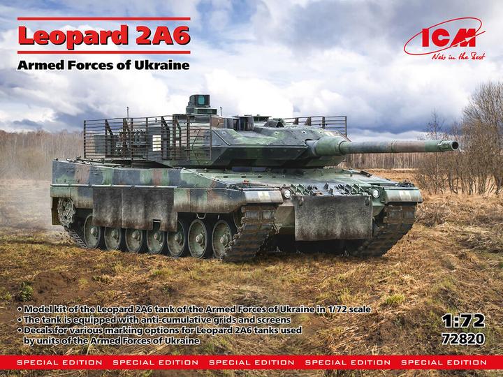 Image du produit ICM Leopard 2A6 des Forces armées d'Ukraine