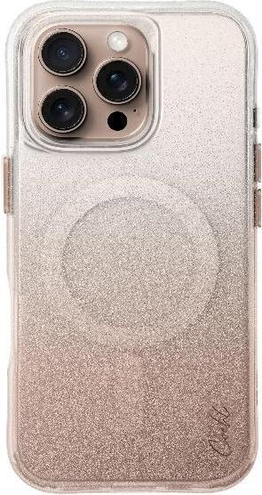 Uniq etui Coehl Lumino iPhone 16 Pro Max 6.9" Magnetic Charging różowo złoty/rose gold (Apple iPhone 16 Pro Max)