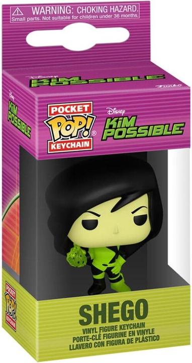 Produktbild Funko Kim Possible POP! Vinyl Schlüsselanhänger 4 cm Shego Display (12)