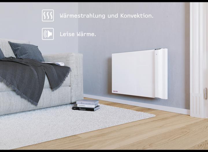 Actual product image Stiebel Eltron CND 150, 1.5 kW Duo wall convector for approx. 20 m², without plug (1500 W)