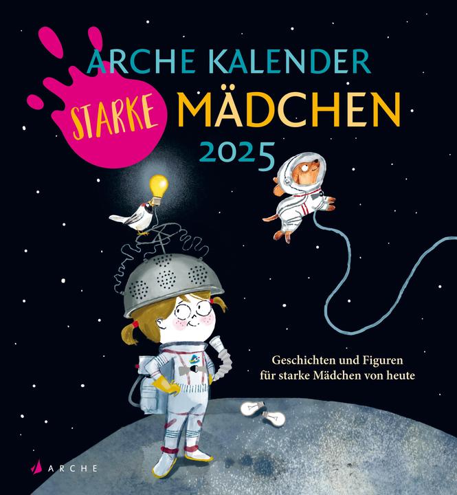 Produktbild Kalender Starke Mädchen 2025 (Harter Einband, Deutsch)