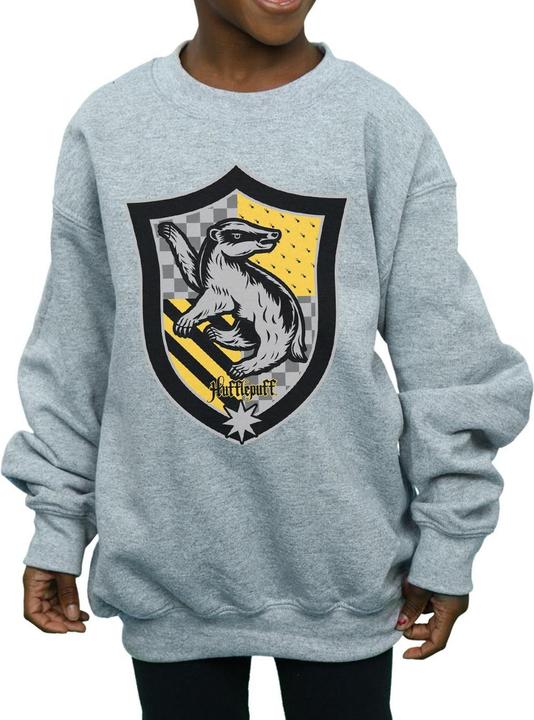 Immagine prodotto Hufflepuff Crest Flat Felpa Ragazze (152, 158)