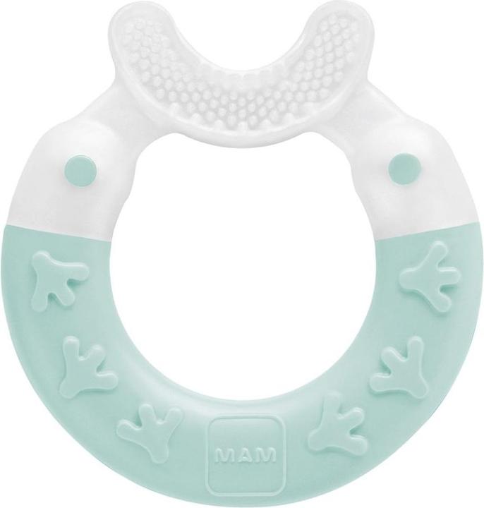 Produktbild MAM Beissring Bite & Brush 3+ Monate, 1 Stk, türkis