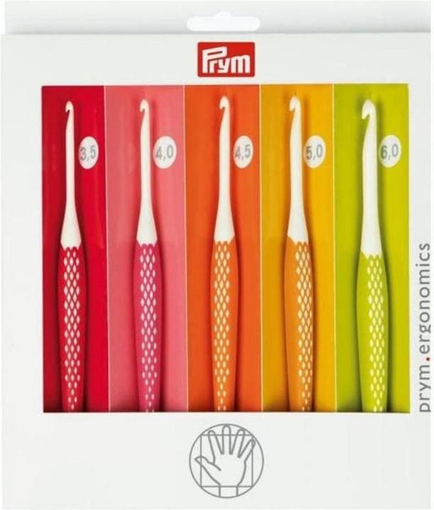 Prym Crochet ergonomics Set 3.50 - 6.00 mm, 16 cm