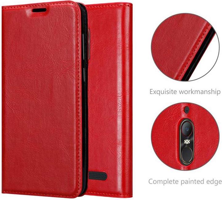 Actual product image Cadorabo Book Invisible Magnet Cover (ZTE Nubia N1 Lite)