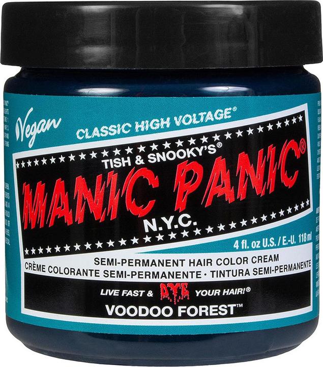 Produktbild Manic Panic Voodoo Forest Classic Creme Vegan Cruelty Free Semi-Permanente Haarfarbe 118ml (Voodoo Forest)