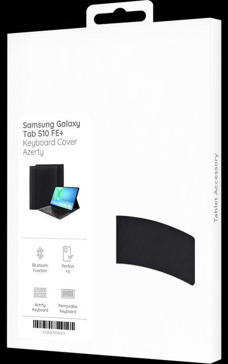 Produktbild Cazy Azerty Tastatur Hülle mit magnetisch Abnehmbarer Tastatur (Samsung Galaxy Tab S10 FE+)