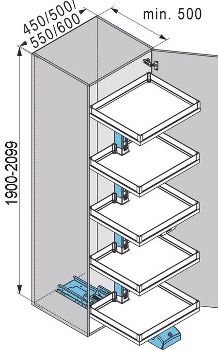 Actual product image Peka Metall Column Convoy Lavido