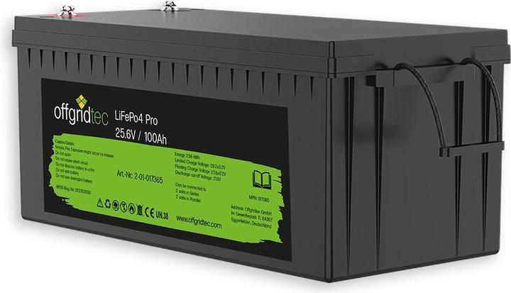Produktbild Offgridtec ® Autark Pro XL 24V 800W Solaranlage - 2000W AC Leistung 100Ah LiFePO4 Akku (200 W)