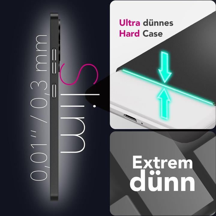 Immagine prodotto Nalia Phantom - 0,3mm Extrem Dünn, Federleicht, Mattiert, Minimalistisch - Ultra-Slim Handycase (Samsung Galaxy S25 Edge)