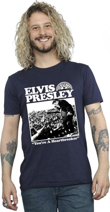 Actual product image Elvis Mens A Heartbreaker T-Shirt (XL)