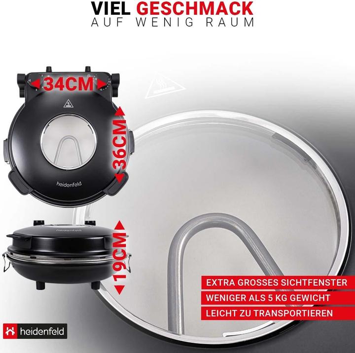 Actual product image Heidenfeld Pizzamaker