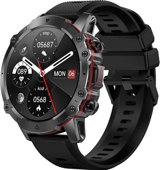 Actual product image Herren-Smartwatch RNCF18-1 SCHWARZ Armband + Armband