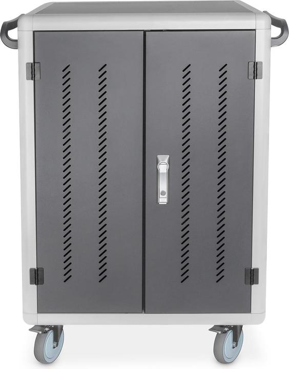 Digitus Mobiler Ladeschrank (12 HE, 19 Zoll Rack)