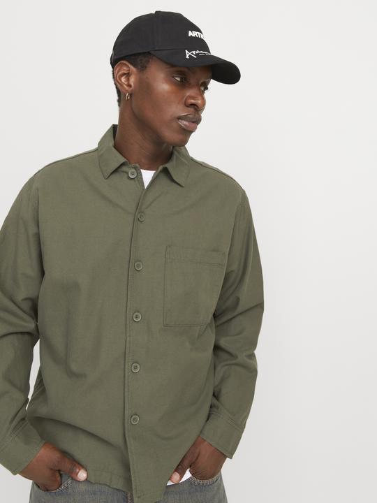 Produktbild Jack & Jones Wide Fit Overshirt Overshirt (L)