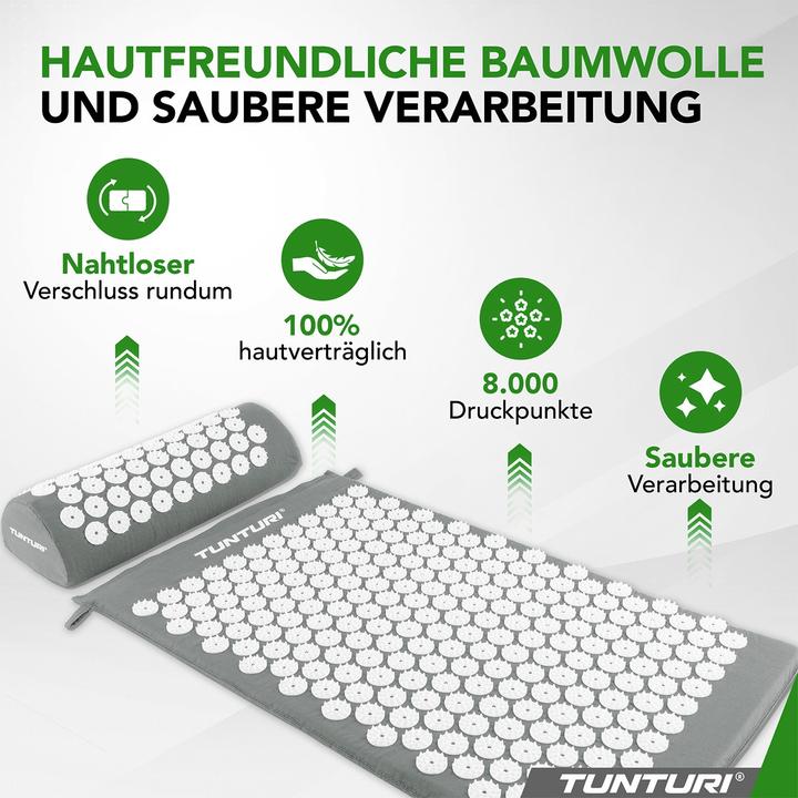Image du produit Tunturi Akupressur-Matte und -Kissen