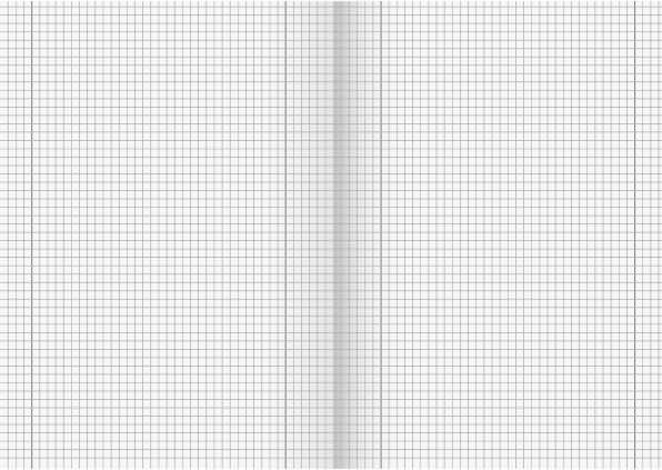 Image du produit cahier d'exercices (A4, Quadrillé, Couverture rigide)