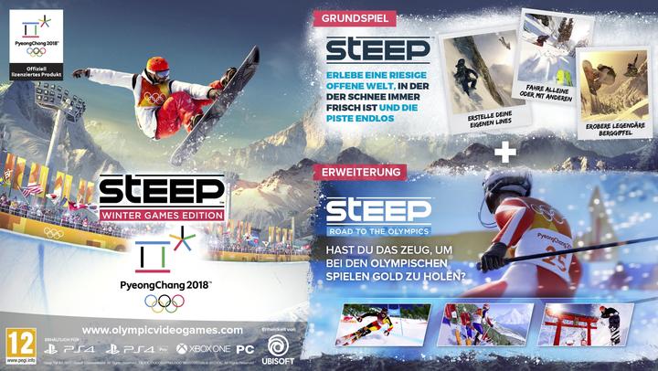 Actual product image Ubisoft Steep - Winter Games Edition (PS4, DE)