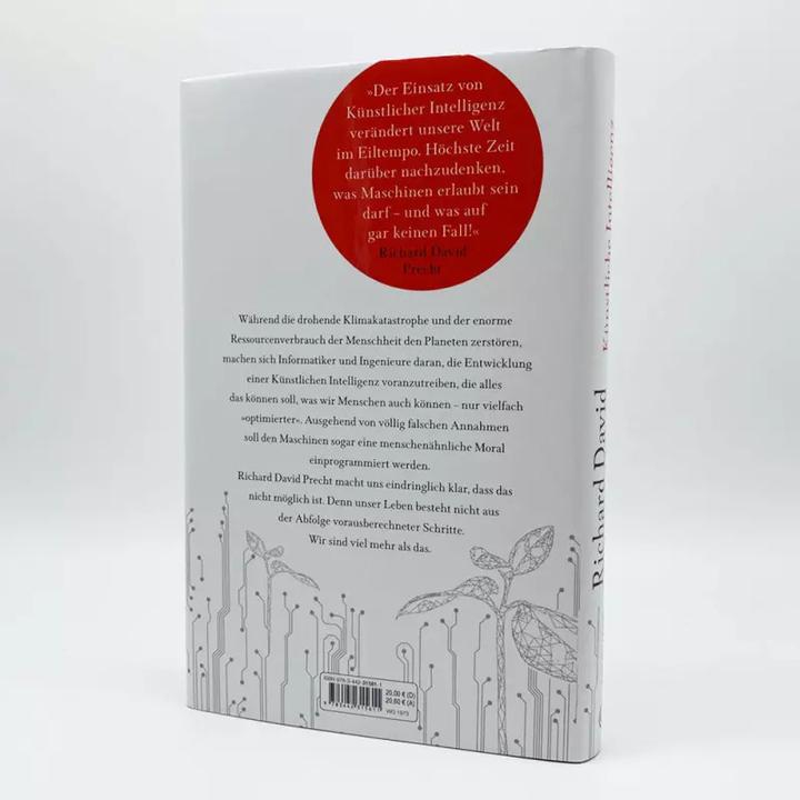 Image du produit Künstliche Intelligenz und der Sinn des Lebens (Allemand, Richard David Precht, 2020)