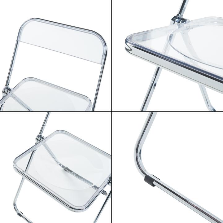 Actual product image En.Casa Folding chair set of 2