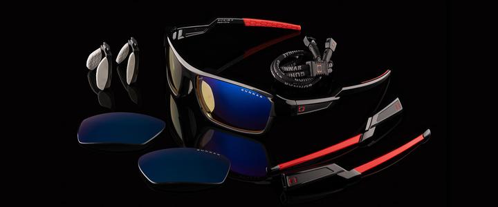 Actual product image Gunnar Lightning Bolt 360 Gaming Glasses