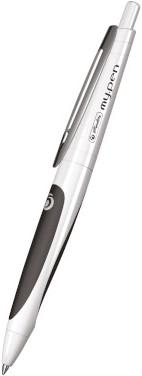 Produktbild Herlitz Kugelschreiber my.pen Schwarz Weiss Silber (Schwarz, Weiss, 1 x)