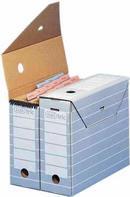 Produktbild Elba 100333274 Archivbox tric 10 cm breit 10 Stück für Hängeregistratur mit Reiter in der Farbe grau (1 x)