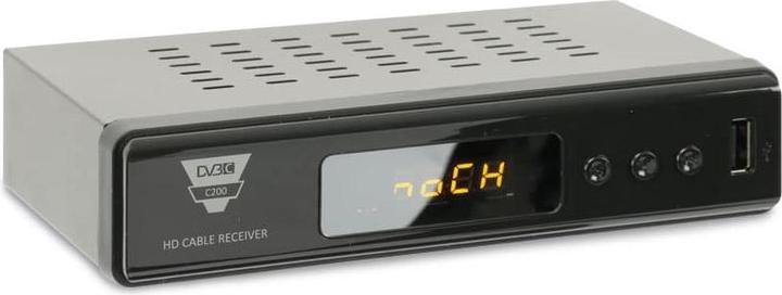 Produktbild Opticum HD Kabelreceiver C200 PVR, schwarz (DVB-C/T2/S2)