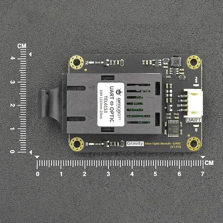 Image du produit DFRobot Module émetteur-récepteur à fibre optique Gravity UART