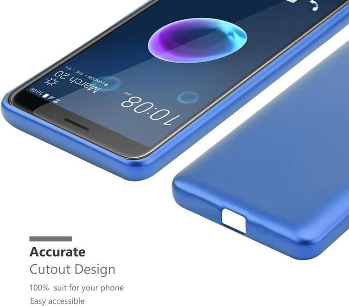 Produktbild Cadorabo TPU Matt Metallic Cover (HTC Desire 12)