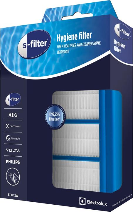 Actual product image Electrolux s-filter Hygiene E12, waschbar