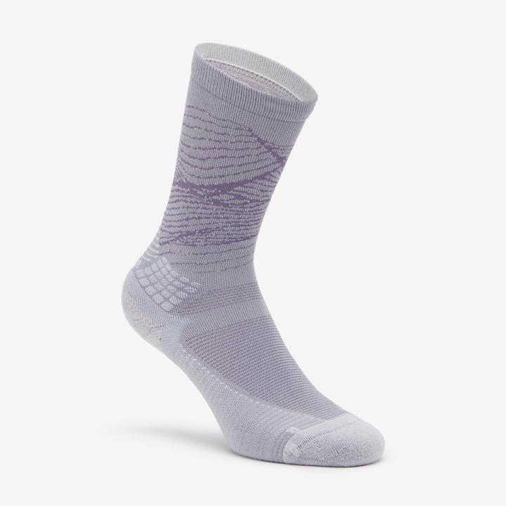 Immagine prodotto Quechua Wandersocken hoch 2 Paar - Hike 500 grau/orange (39, 42)