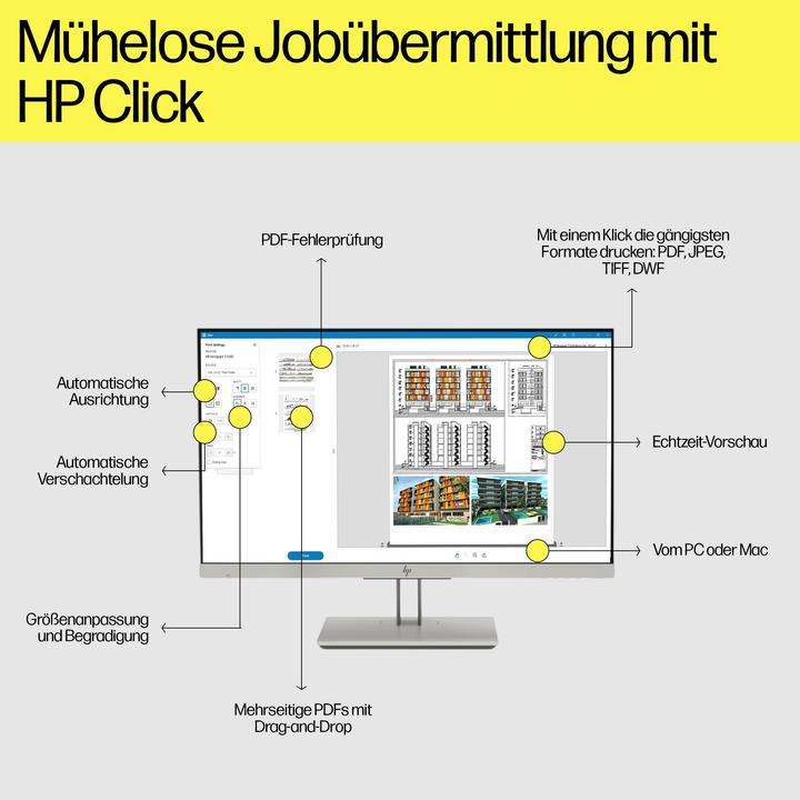 Produktbild HP Designjet T2600dr (Tintenpatrone, Farbe)