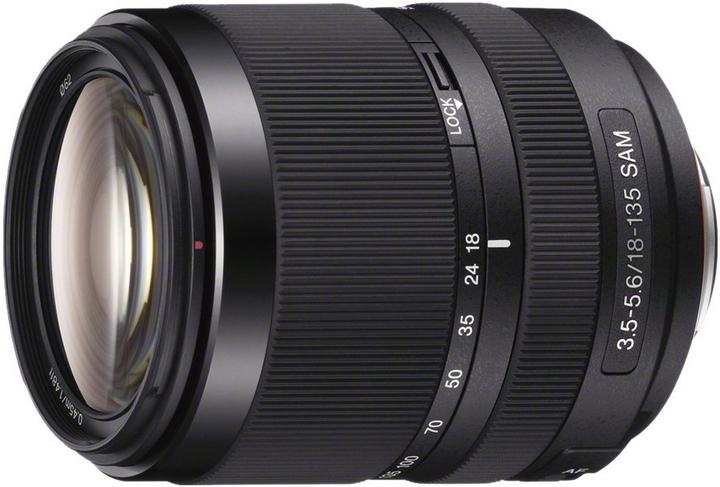Actual product image Sony DT 18-135mm f/3.5-5.6 SAM, APS-C A-mount - Import (Sony A, APS-C / DX)