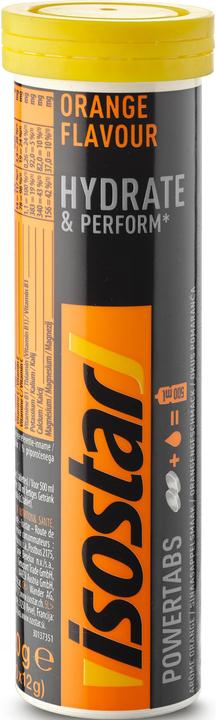 Isostar Power Tabs (Orange, 10 pcs., 120 g)