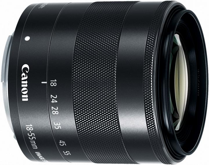 Actual product image Canon EF-M 18-55mm f/3.5-5.6 IS STM - Switzerland Goods (Canon EF-M, APS-C / DX)