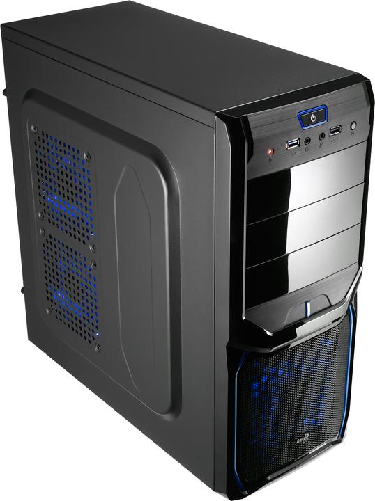 Actual product image AeroCool V3X Advance Evil Blue Edition (ATX, mATX)