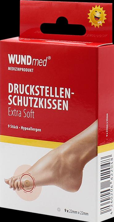 Actual product image Wundmed 9x Druckstellen-Kissen hautfarben